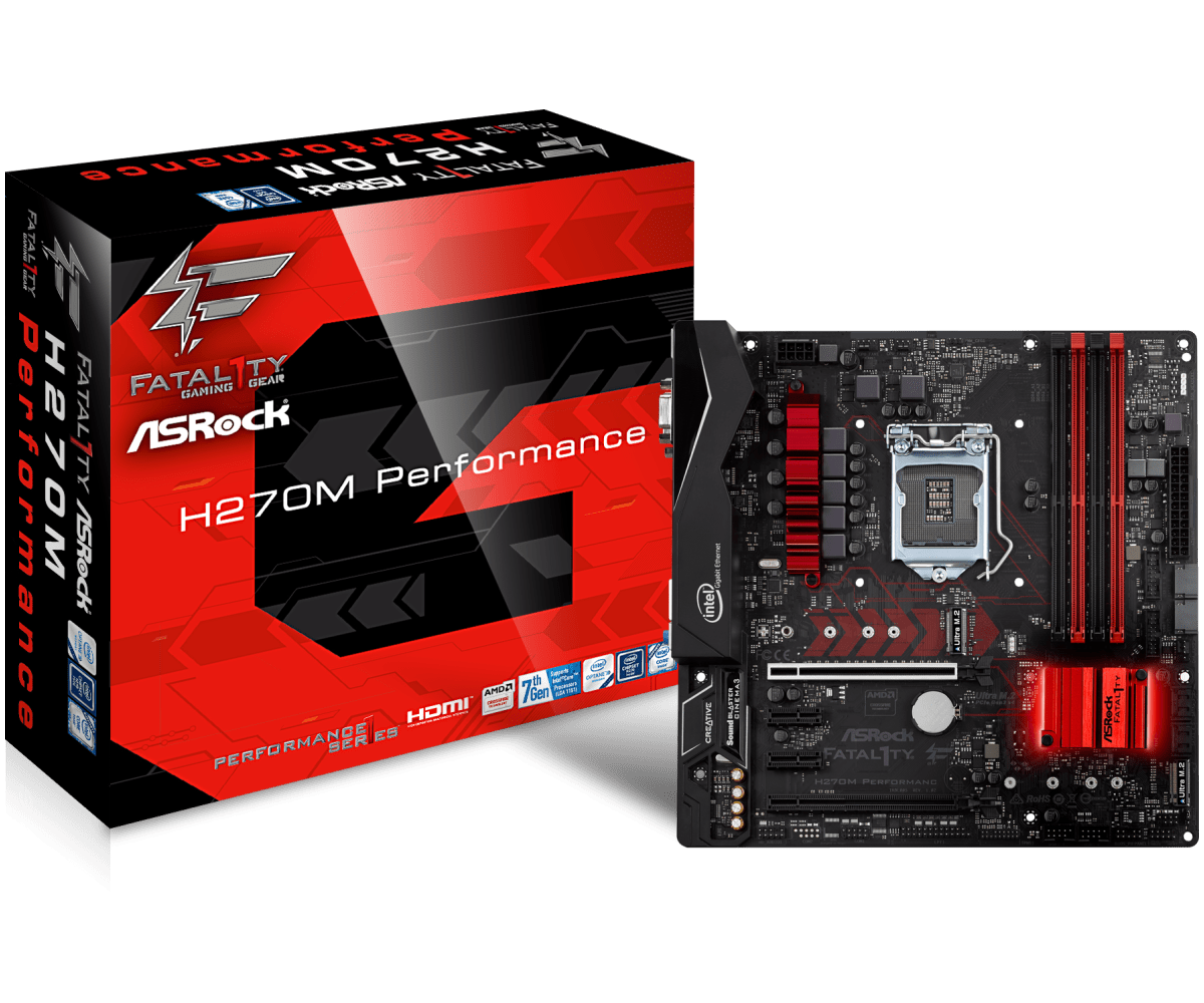 Asrock Fatal1ty H270M Performance - Motherboard Specifications On